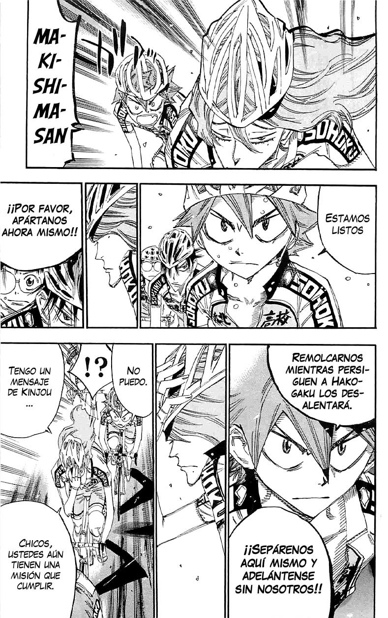Yowamushi Pedal Capitulo 184: La decisión de los veteranos página 15