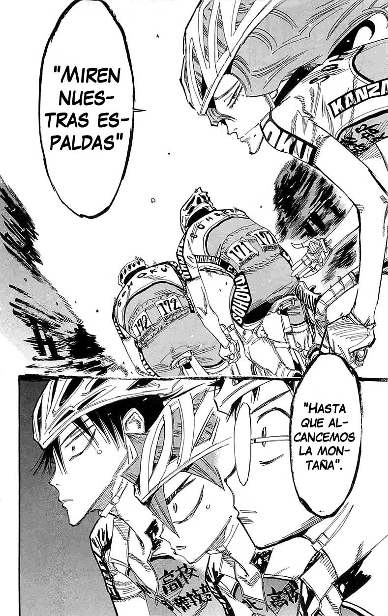 Yowamushi Pedal Capitulo 184: La decisión de los veteranos página 16