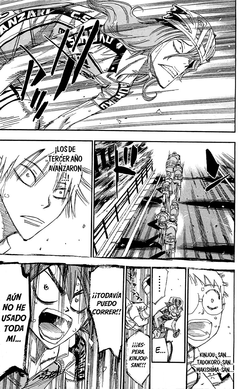 Yowamushi Pedal Capitulo 184: La decisión de los veteranos página 4