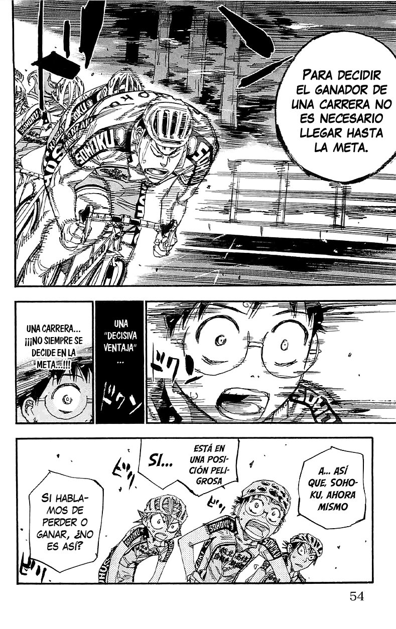 Yowamushi Pedal Capitulo 184: La decisión de los veteranos página 7