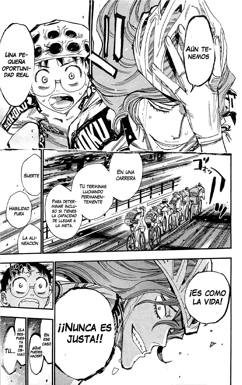 Yowamushi Pedal Capitulo 184: La decisión de los veteranos página 8