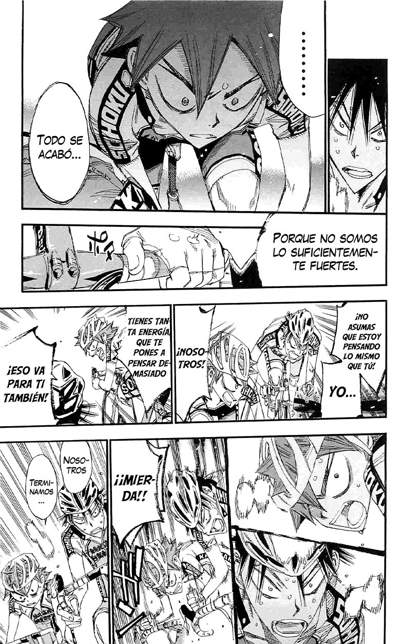 Yowamushi Pedal Capitulo 185: Sus espaldas página 11