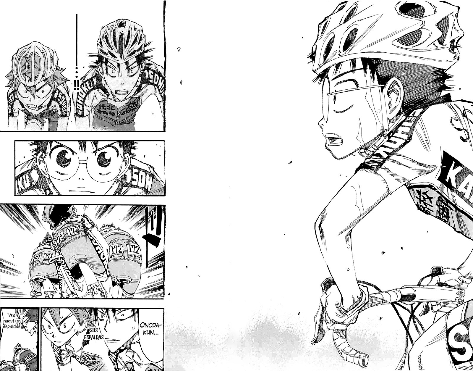 Yowamushi Pedal Capitulo 185: Sus espaldas página 12