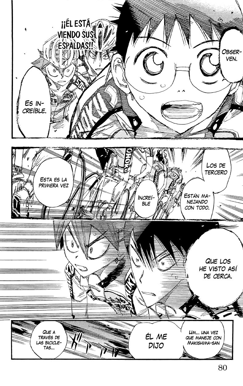 Yowamushi Pedal Capitulo 185: Sus espaldas página 13