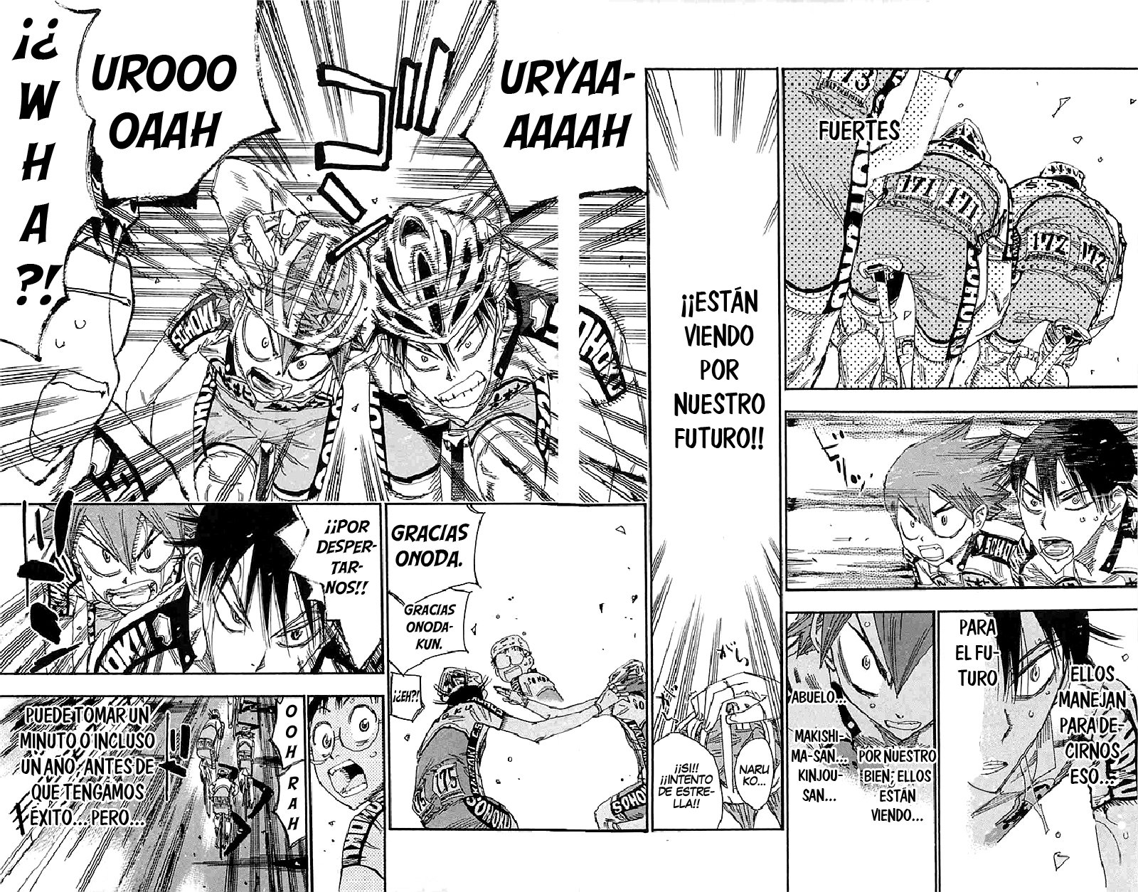 Yowamushi Pedal Capitulo 185: Sus espaldas página 15