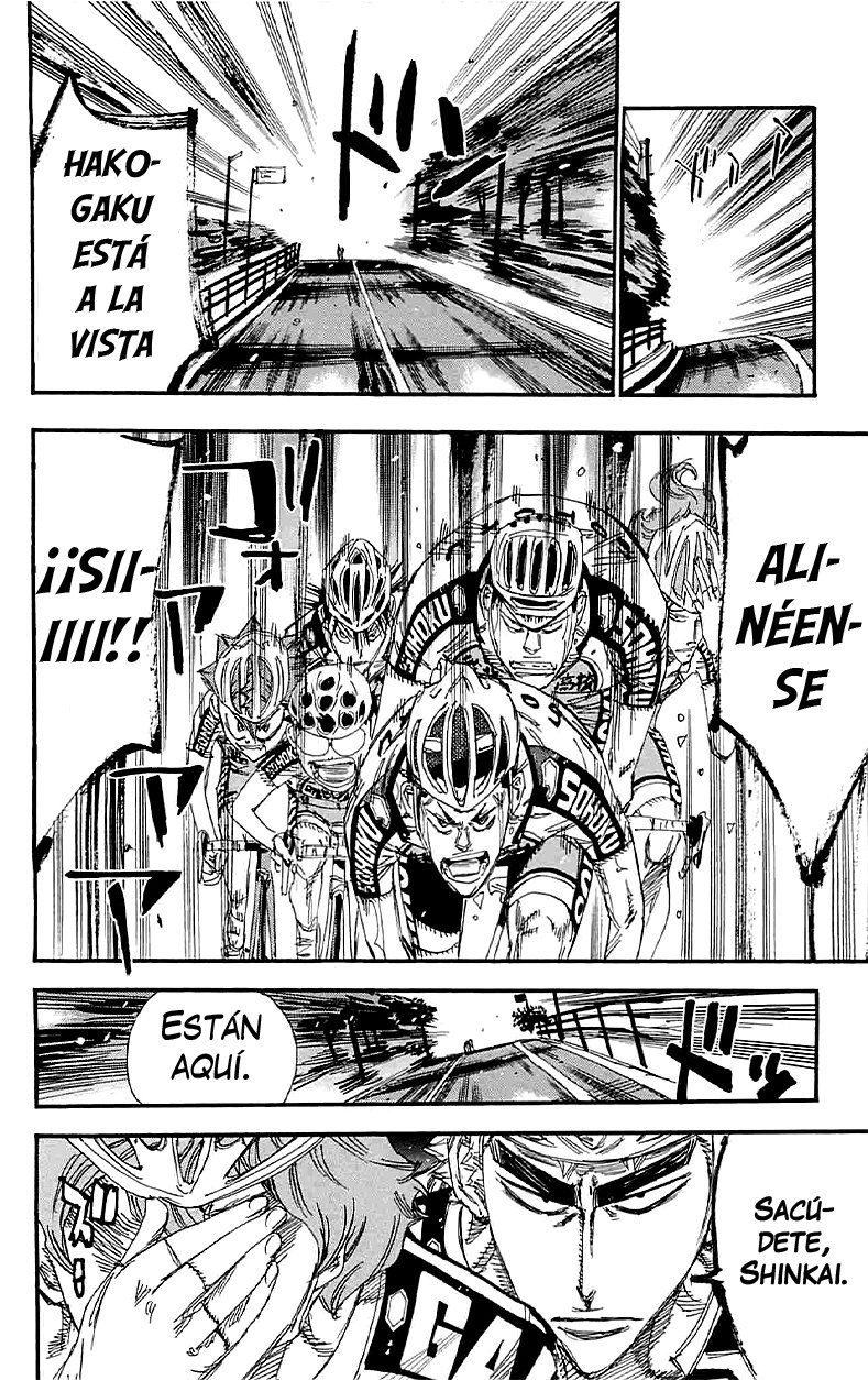 Yowamushi Pedal Capitulo 185: Sus espaldas página 18