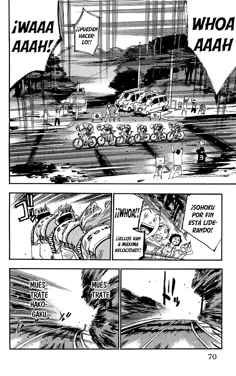 Yowamushi Pedal Capitulo 185: Sus espaldas página 4
