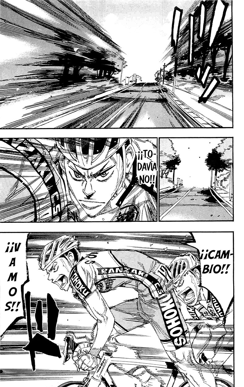 Yowamushi Pedal Capitulo 185: Sus espaldas página 5