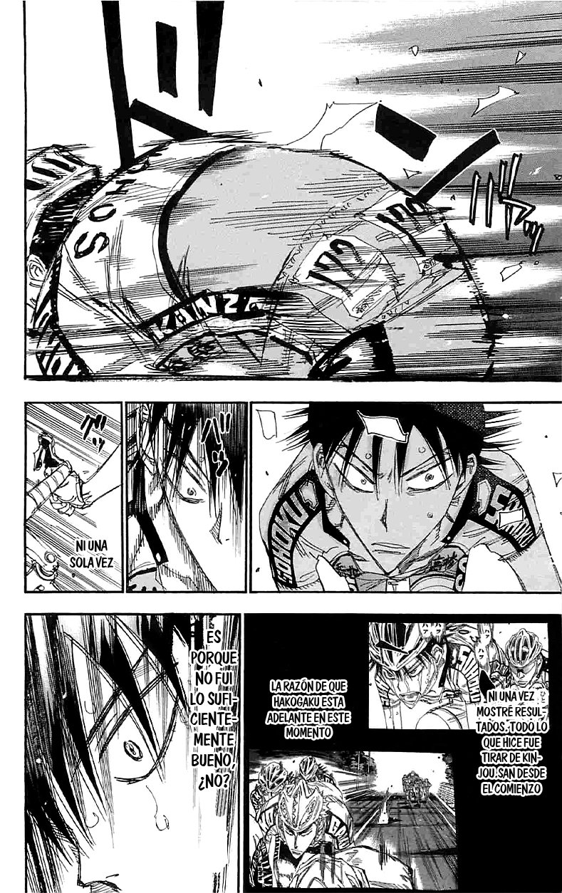Yowamushi Pedal Capitulo 185: Sus espaldas página 8