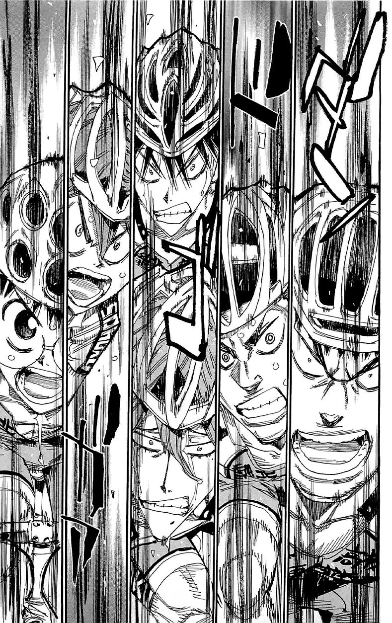 Yowamushi Pedal Capitulo 186: Los seis se alinean página 10