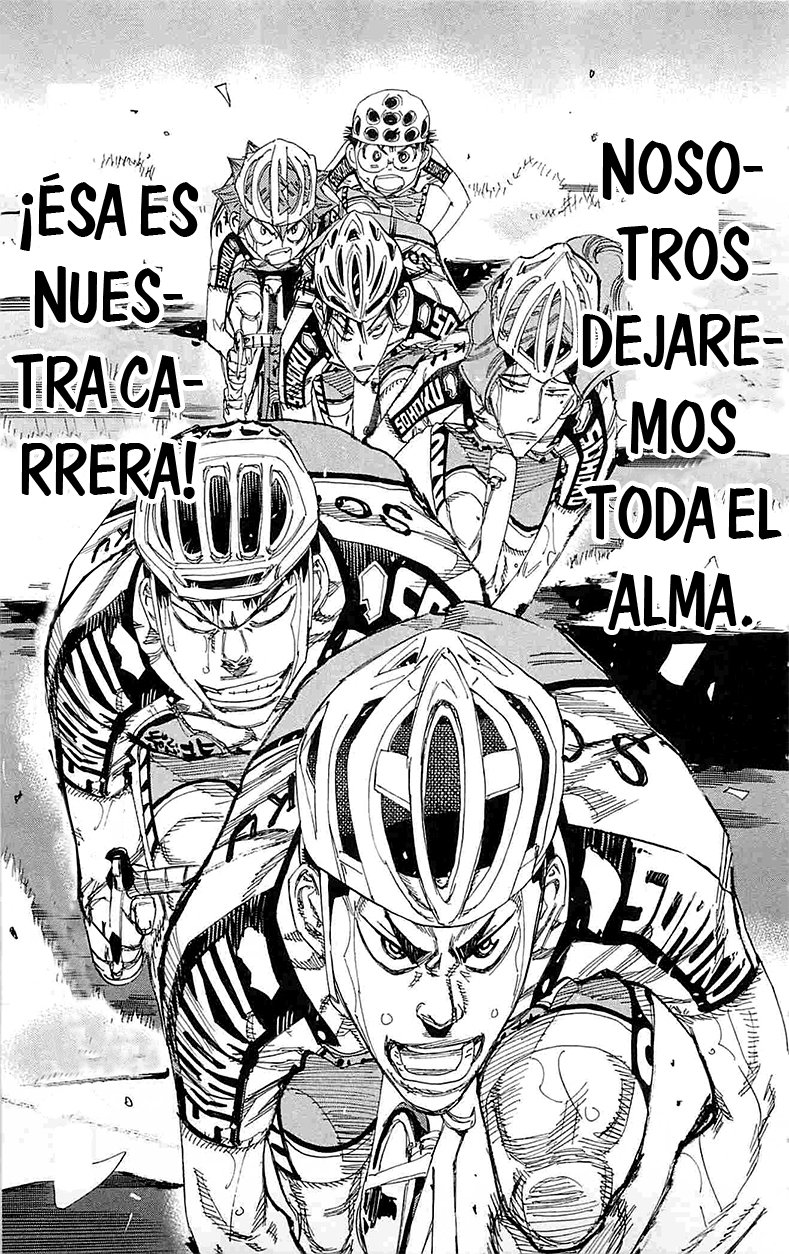 Yowamushi Pedal Capitulo 186: Los seis se alinean página 12
