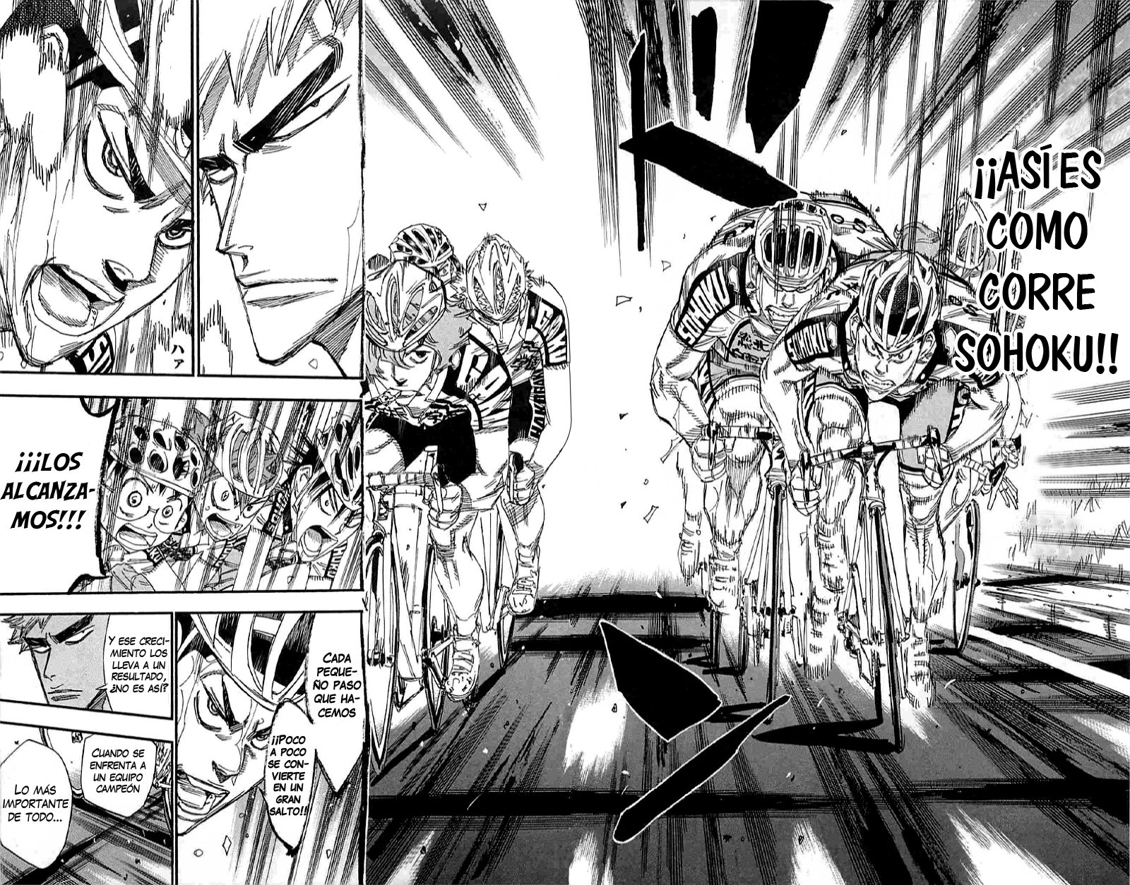 Yowamushi Pedal Capitulo 186: Los seis se alinean página 13