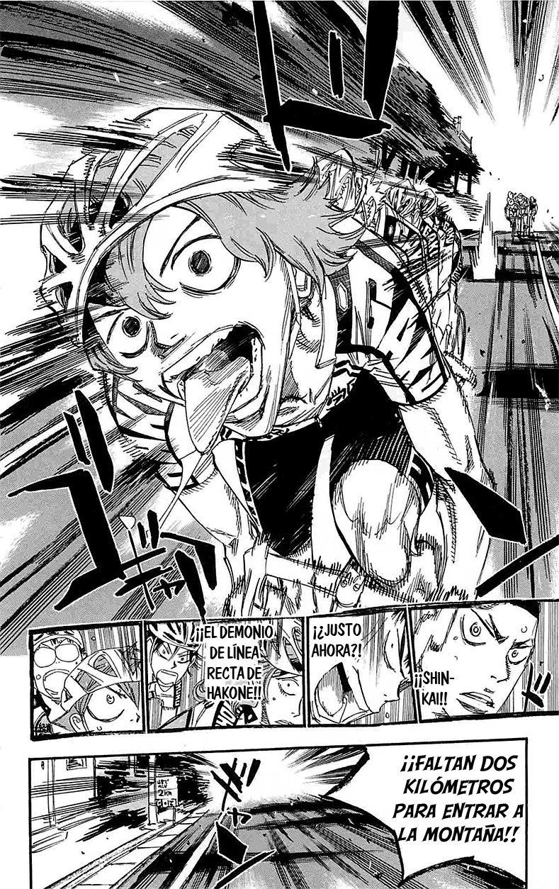 Yowamushi Pedal Capitulo 186: Los seis se alinean página 16