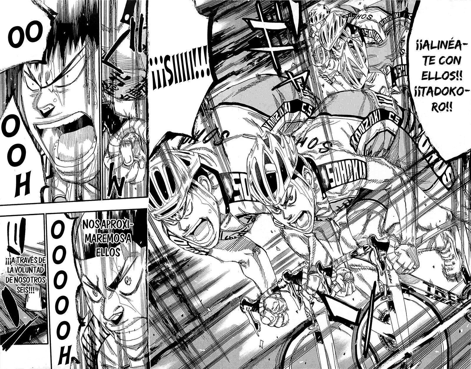 Yowamushi Pedal Capitulo 186: Los seis se alinean página 4