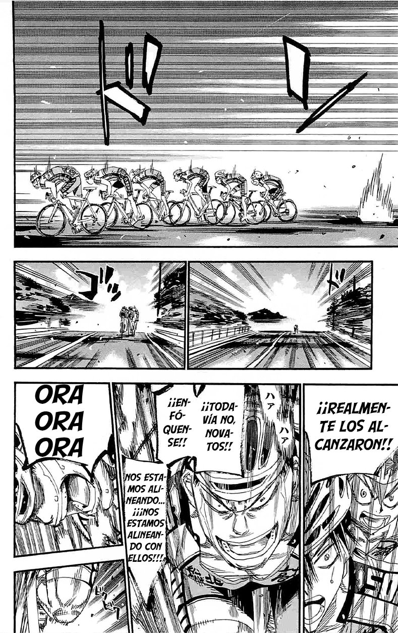 Yowamushi Pedal Capitulo 186: Los seis se alinean página 5