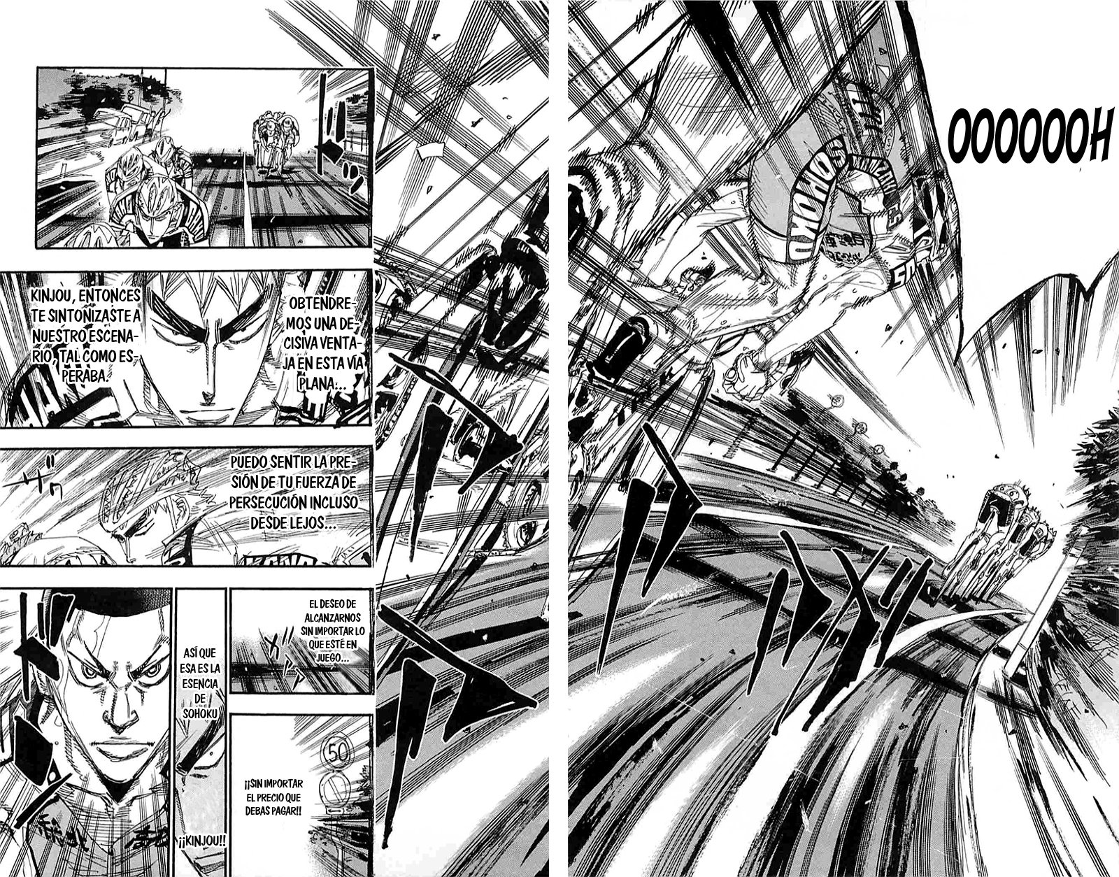 Yowamushi Pedal Capitulo 186: Los seis se alinean página 7