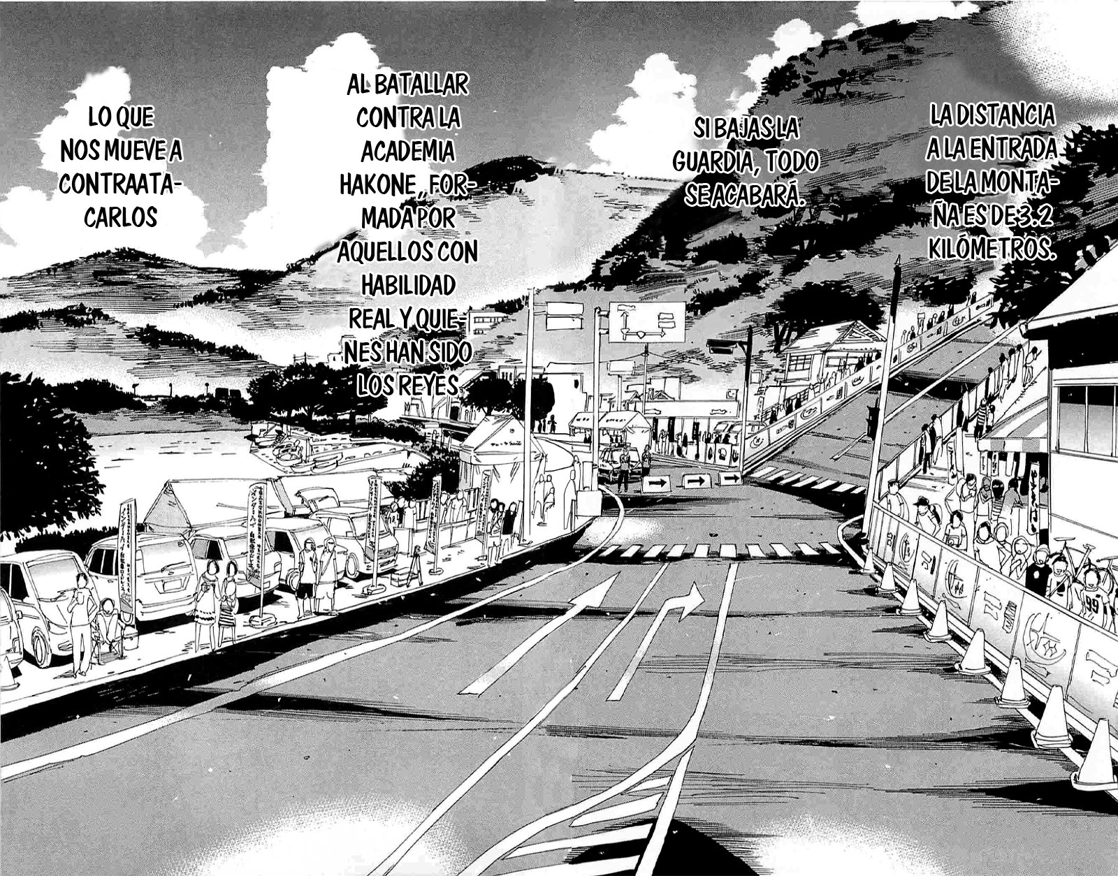Yowamushi Pedal Capitulo 186: Los seis se alinean página 8