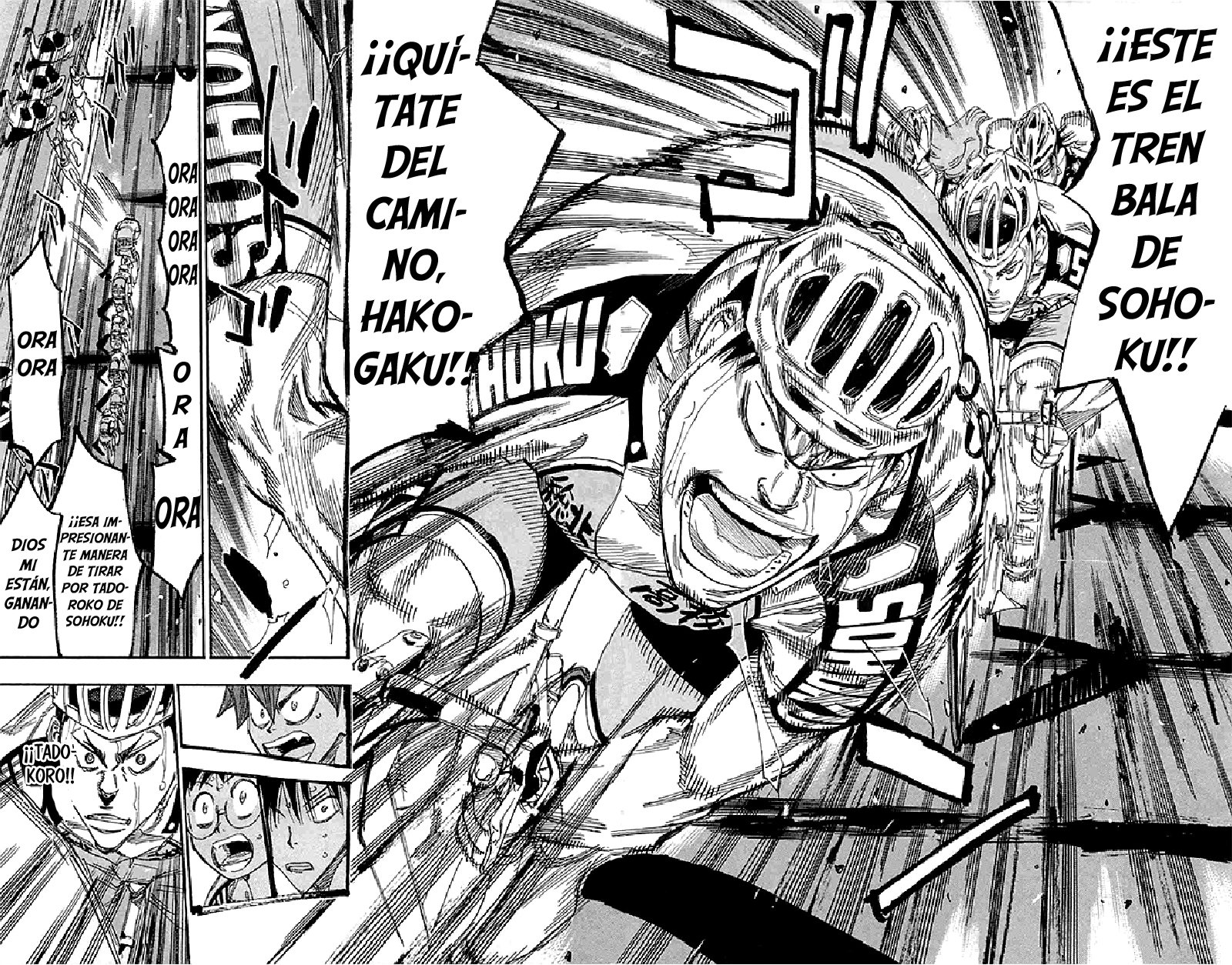 Yowamushi Pedal Capitulo 187: Carrera a toda velocidad en el lago Yamanaka página 10