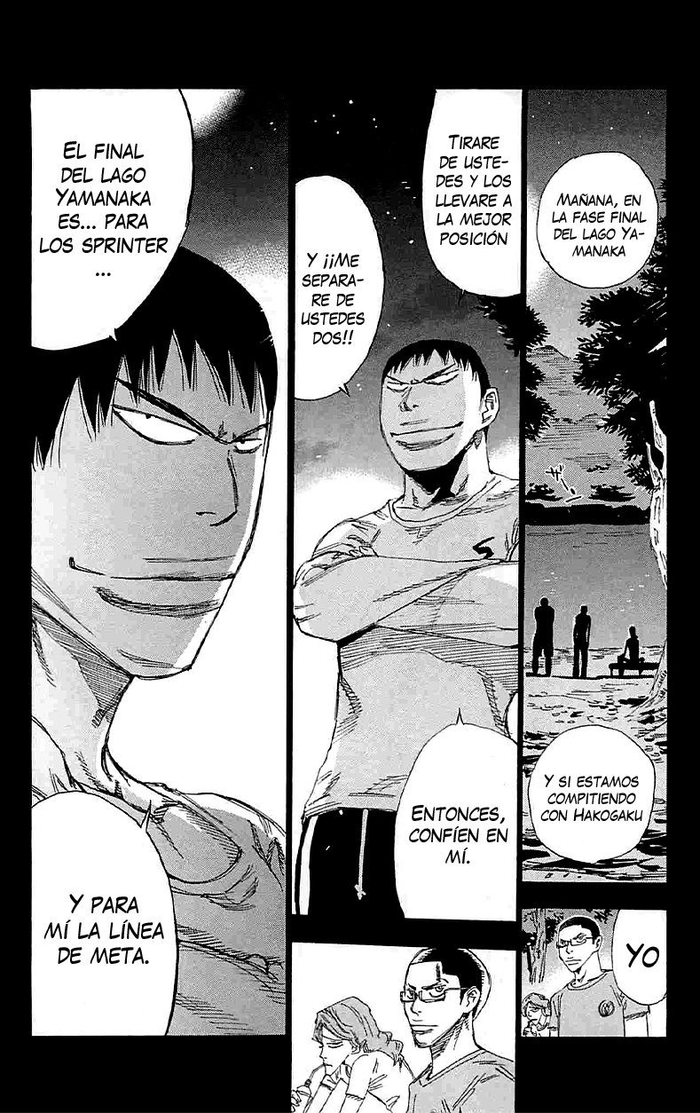 Yowamushi Pedal Capitulo 187: Carrera a toda velocidad en el lago Yamanaka página 11