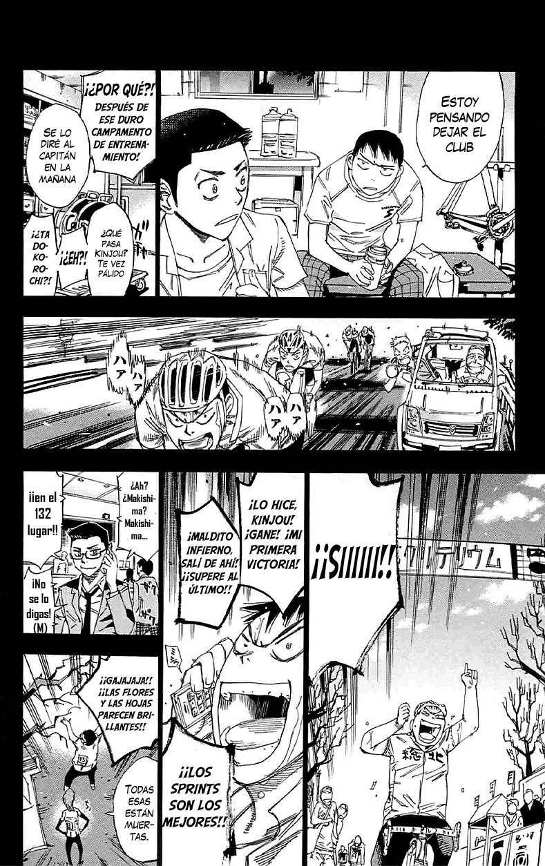 Yowamushi Pedal Capitulo 187: Carrera a toda velocidad en el lago Yamanaka página 13