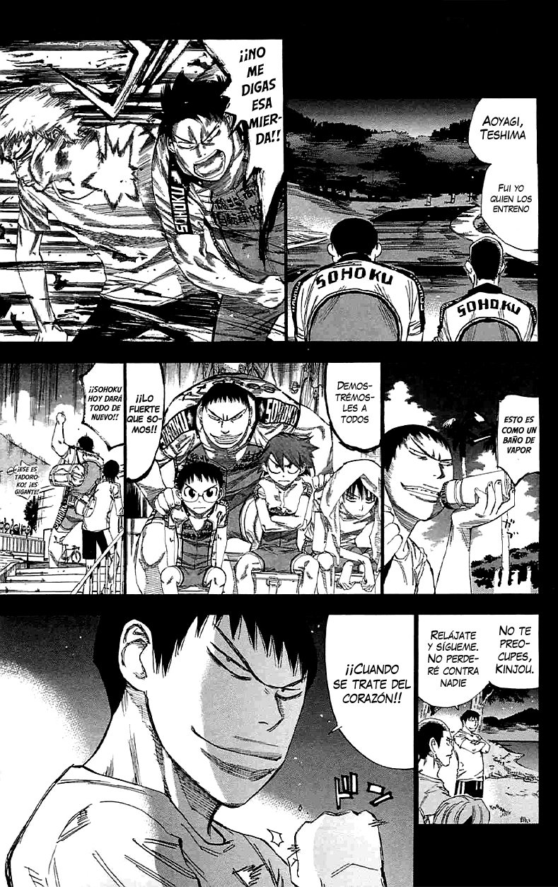 Yowamushi Pedal Capitulo 187: Carrera a toda velocidad en el lago Yamanaka página 14