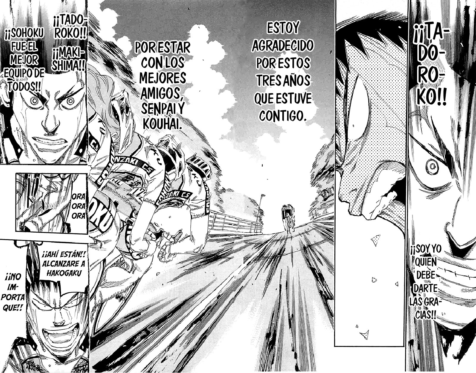 Yowamushi Pedal Capitulo 187: Carrera a toda velocidad en el lago Yamanaka página 15
