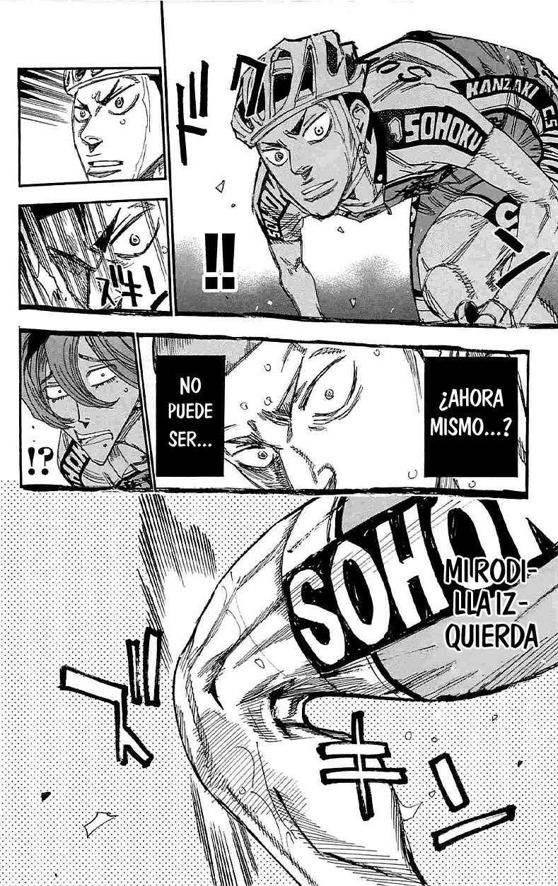 Yowamushi Pedal Capitulo 187: Carrera a toda velocidad en el lago Yamanaka página 16