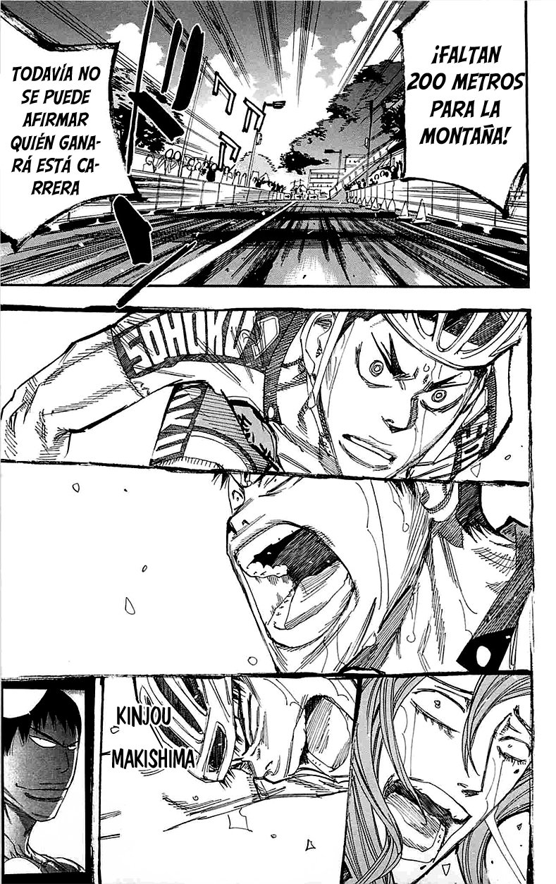 Yowamushi Pedal Capitulo 188: El ultimo Sprint de Tadokoro página 11