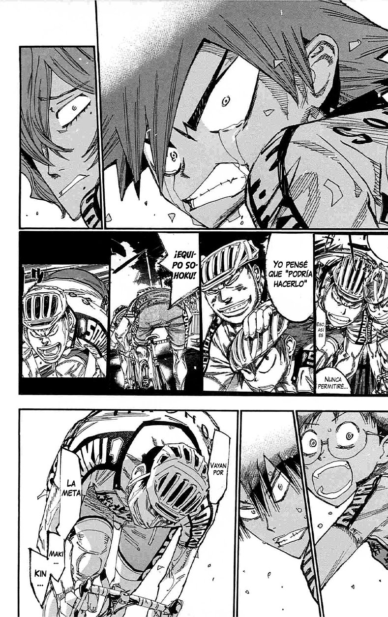 Yowamushi Pedal Capitulo 188: El ultimo Sprint de Tadokoro página 13