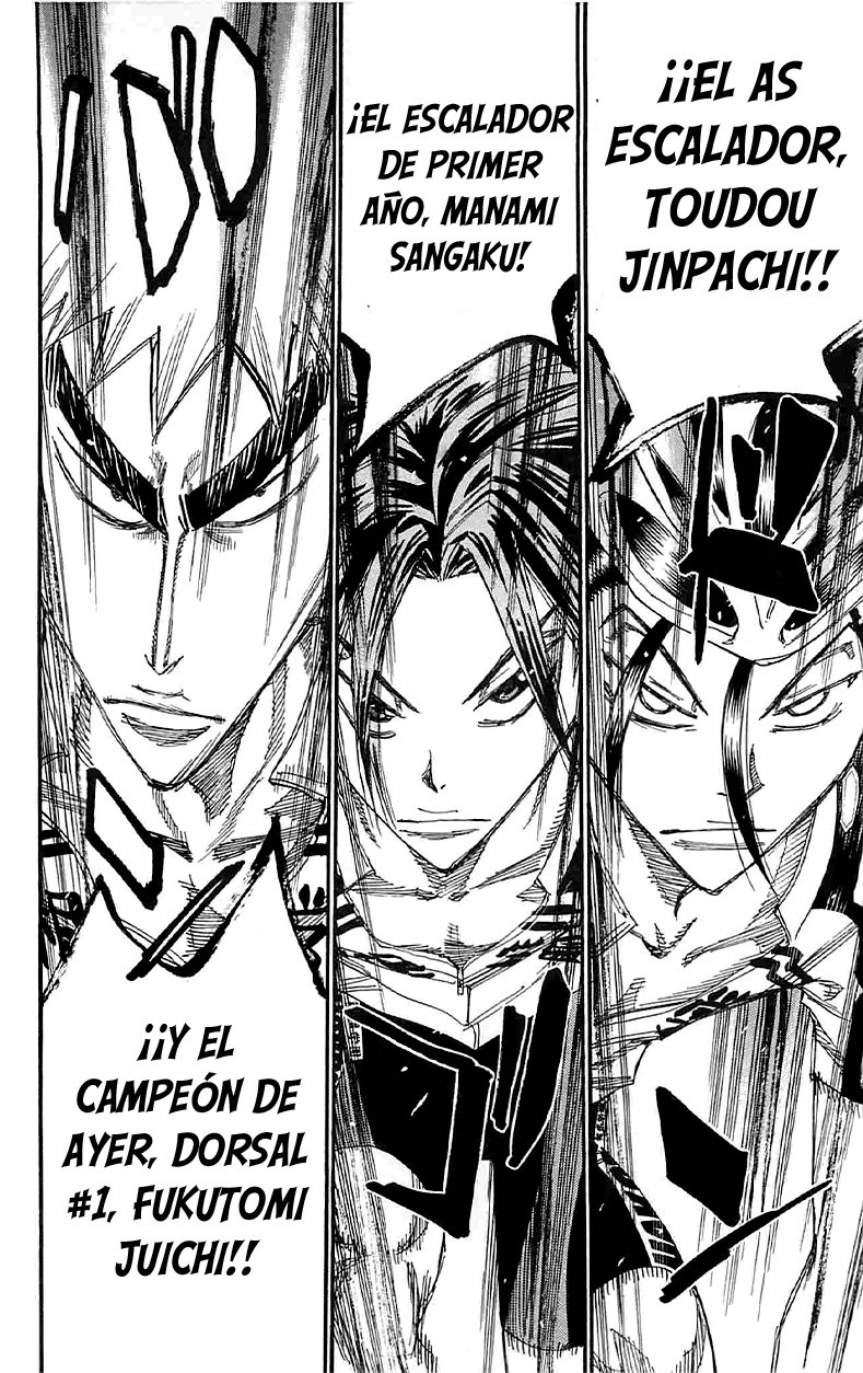 Yowamushi Pedal Capitulo 188: El ultimo Sprint de Tadokoro página 16