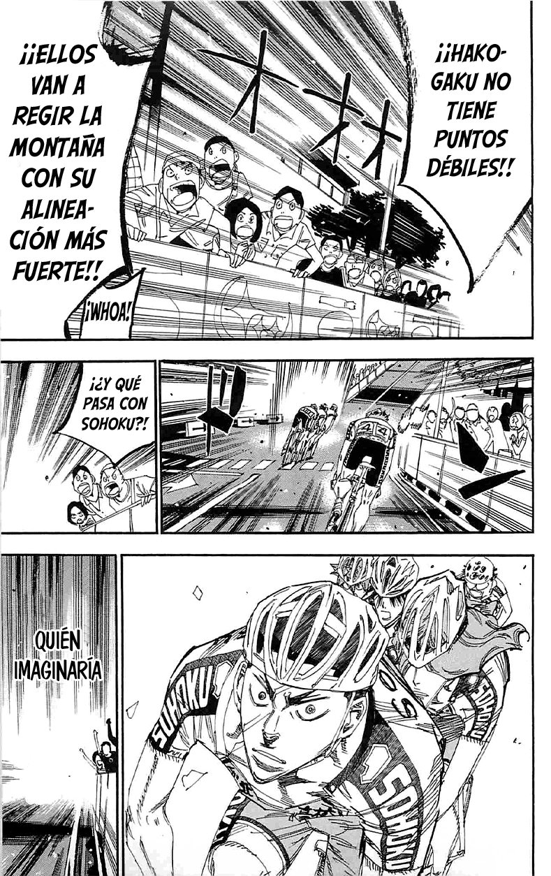Yowamushi Pedal Capitulo 188: El ultimo Sprint de Tadokoro página 17