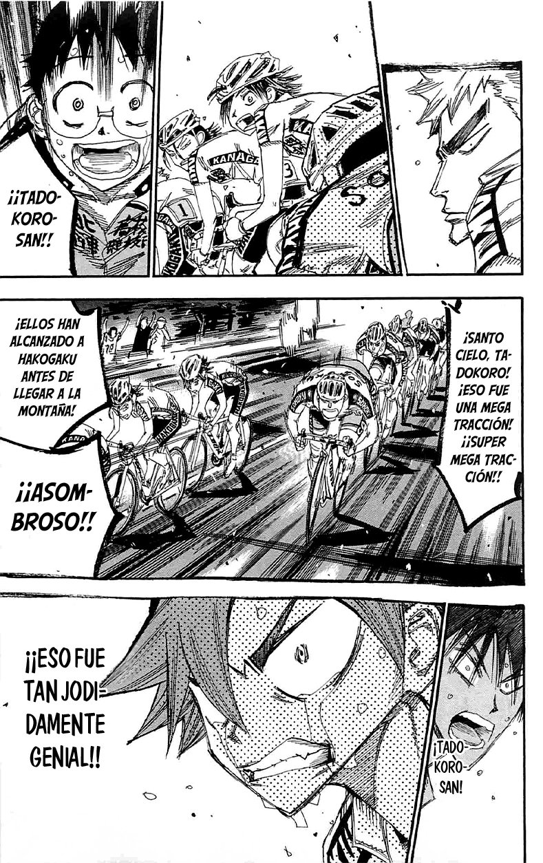 Yowamushi Pedal Capitulo 188: El ultimo Sprint de Tadokoro página 9