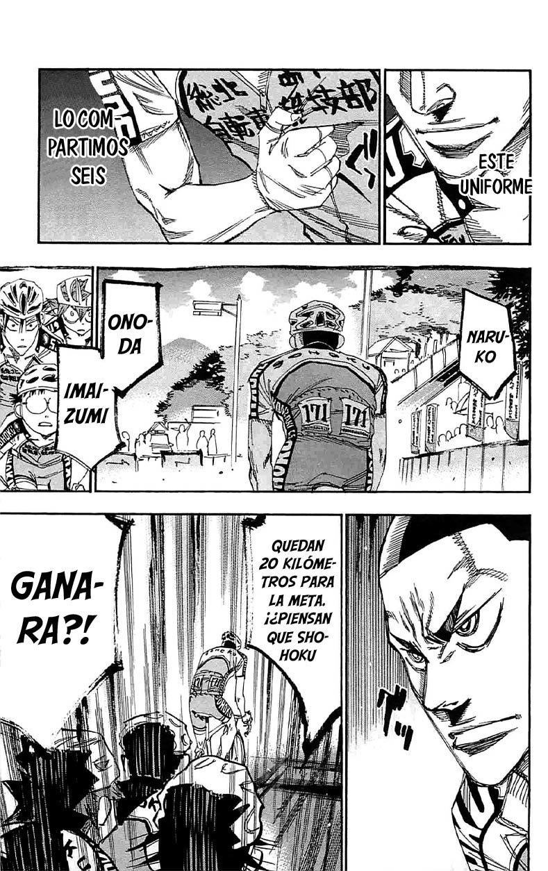 Yowamushi Pedal Capitulo 189: El fin de la estrella página 15
