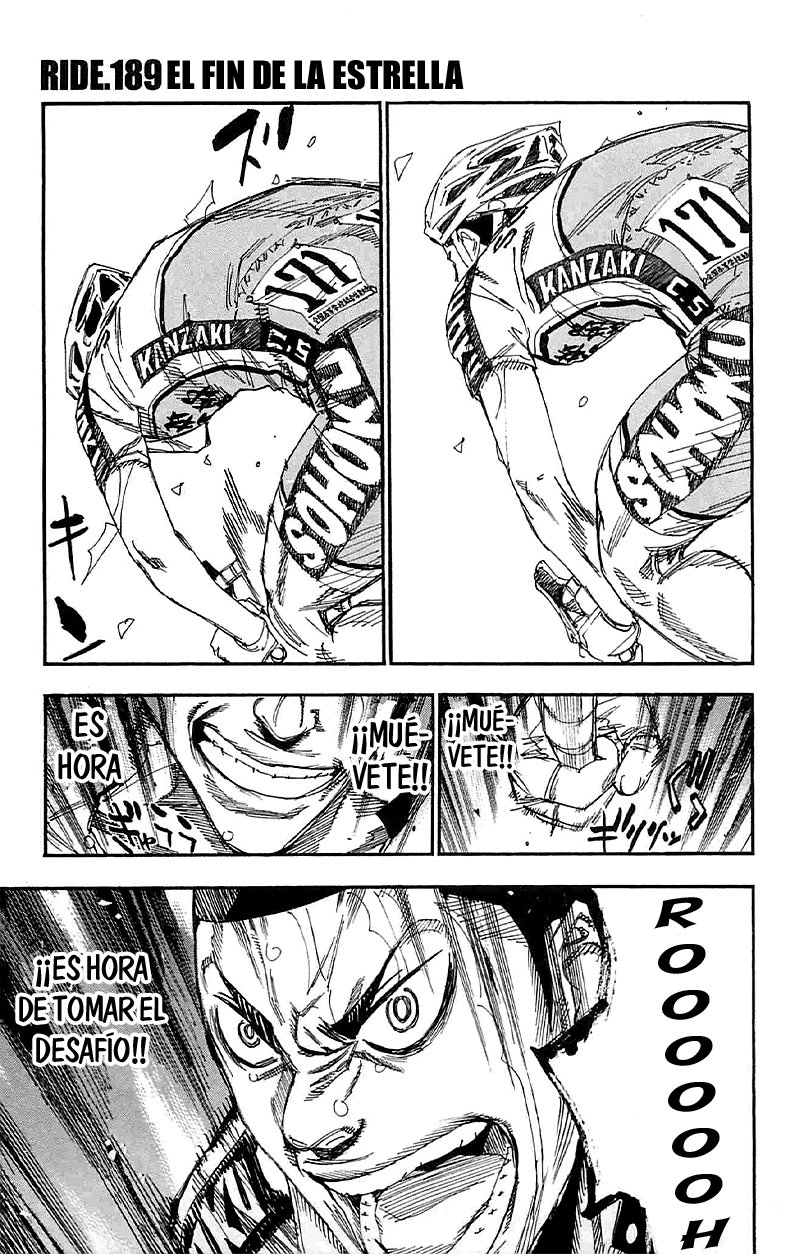 Yowamushi Pedal Capitulo 189: El fin de la estrella página 2