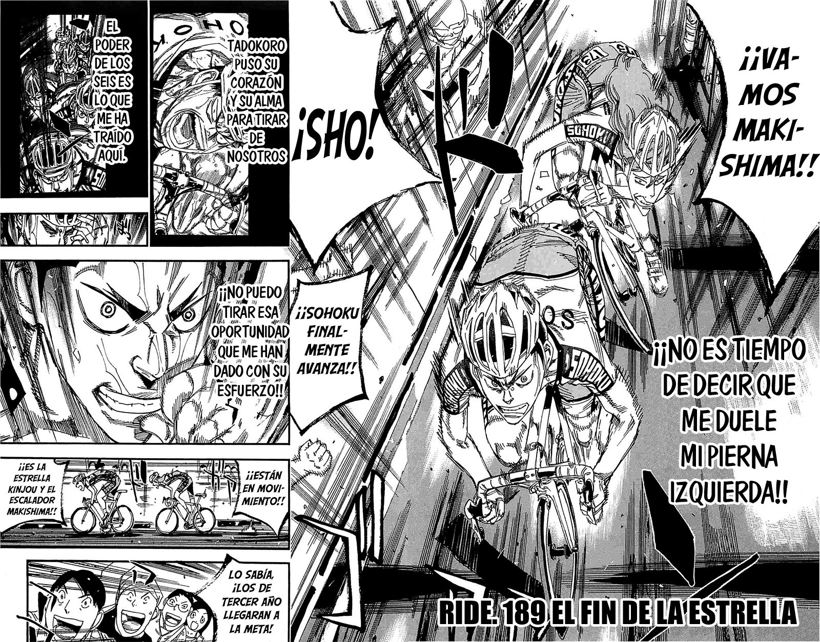 Yowamushi Pedal Capitulo 189: El fin de la estrella página 3