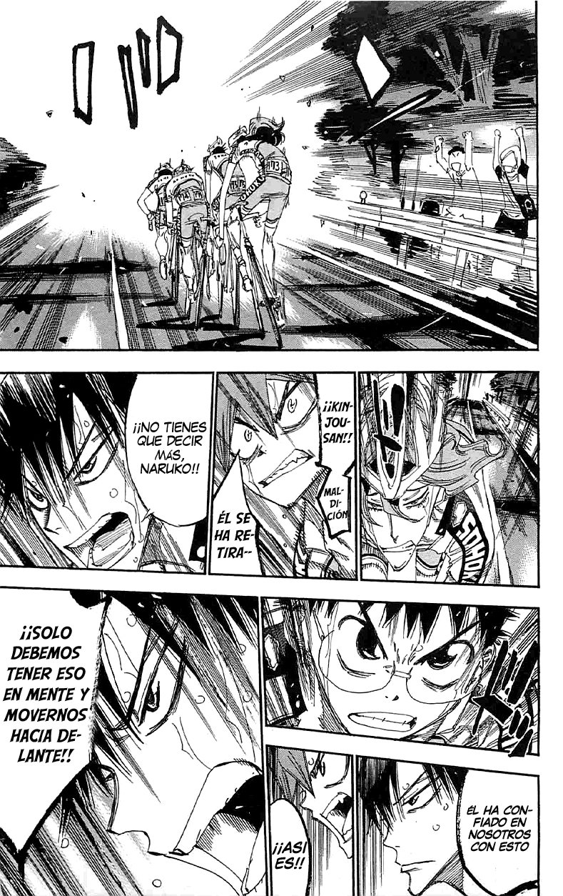 Yowamushi Pedal Capitulo 190: La ultima orden página 15