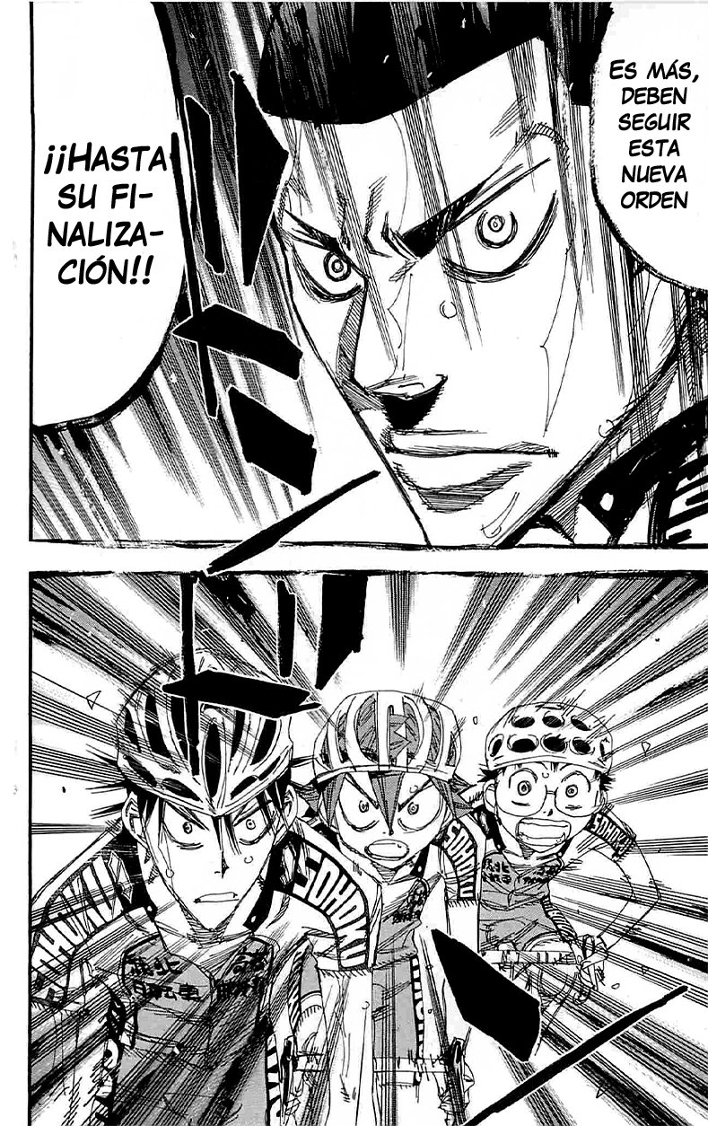 Yowamushi Pedal Capitulo 190: La ultima orden página 3