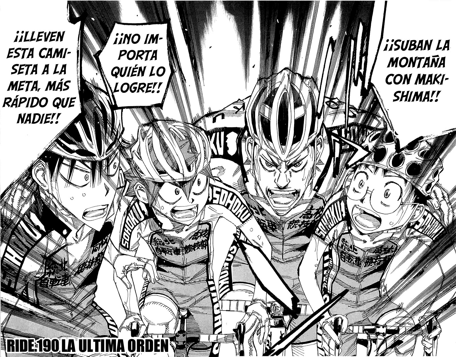 Yowamushi Pedal Capitulo 190: La ultima orden página 5