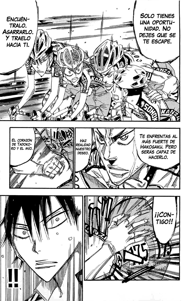 Yowamushi Pedal Capitulo 190: La ultima orden página 7