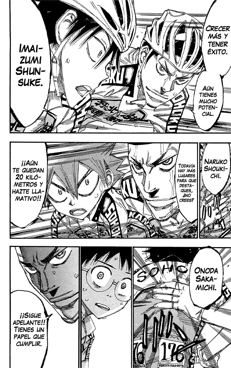 Yowamushi Pedal Capitulo 190: La ultima orden página 8