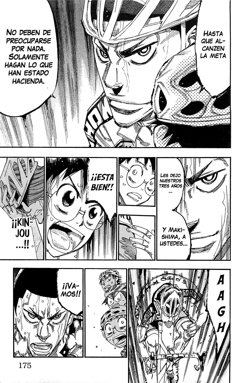 Yowamushi Pedal Capitulo 190: La ultima orden página 9