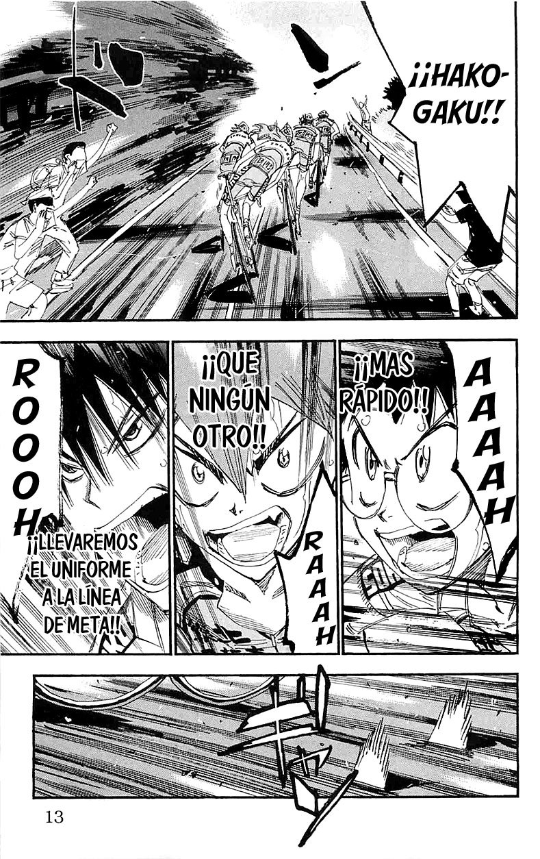 Yowamushi Pedal Capitulo 191: ¡¡CAZA!! página 12