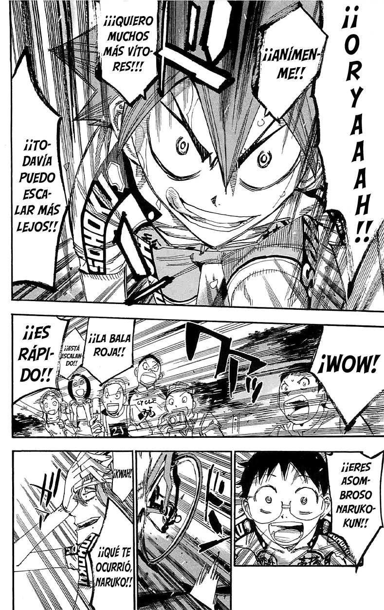 Yowamushi Pedal Capitulo 192: El auténtico valor de Naruko página 4