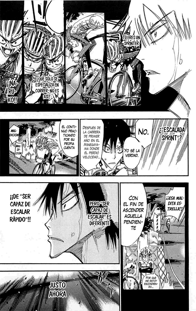 Yowamushi Pedal Capitulo 192: El auténtico valor de Naruko página 5