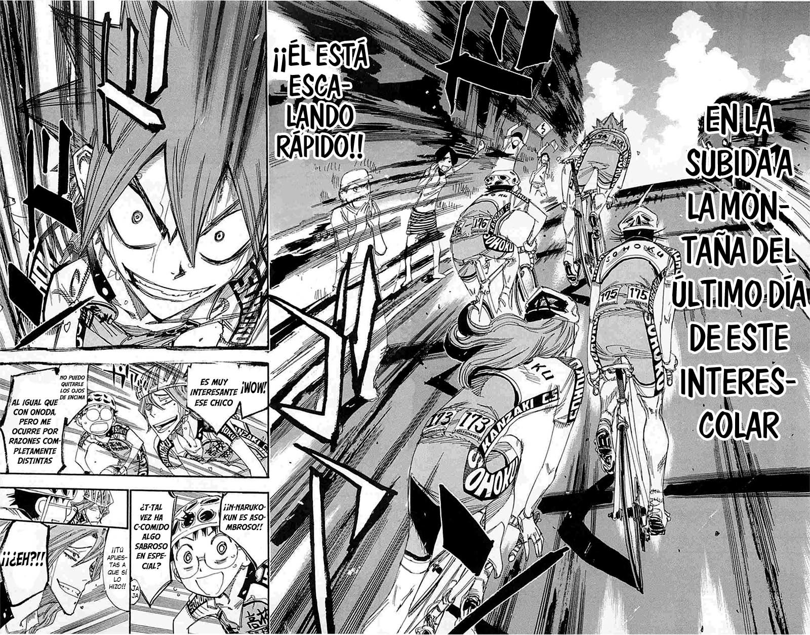 Yowamushi Pedal Capitulo 192: El auténtico valor de Naruko página 6