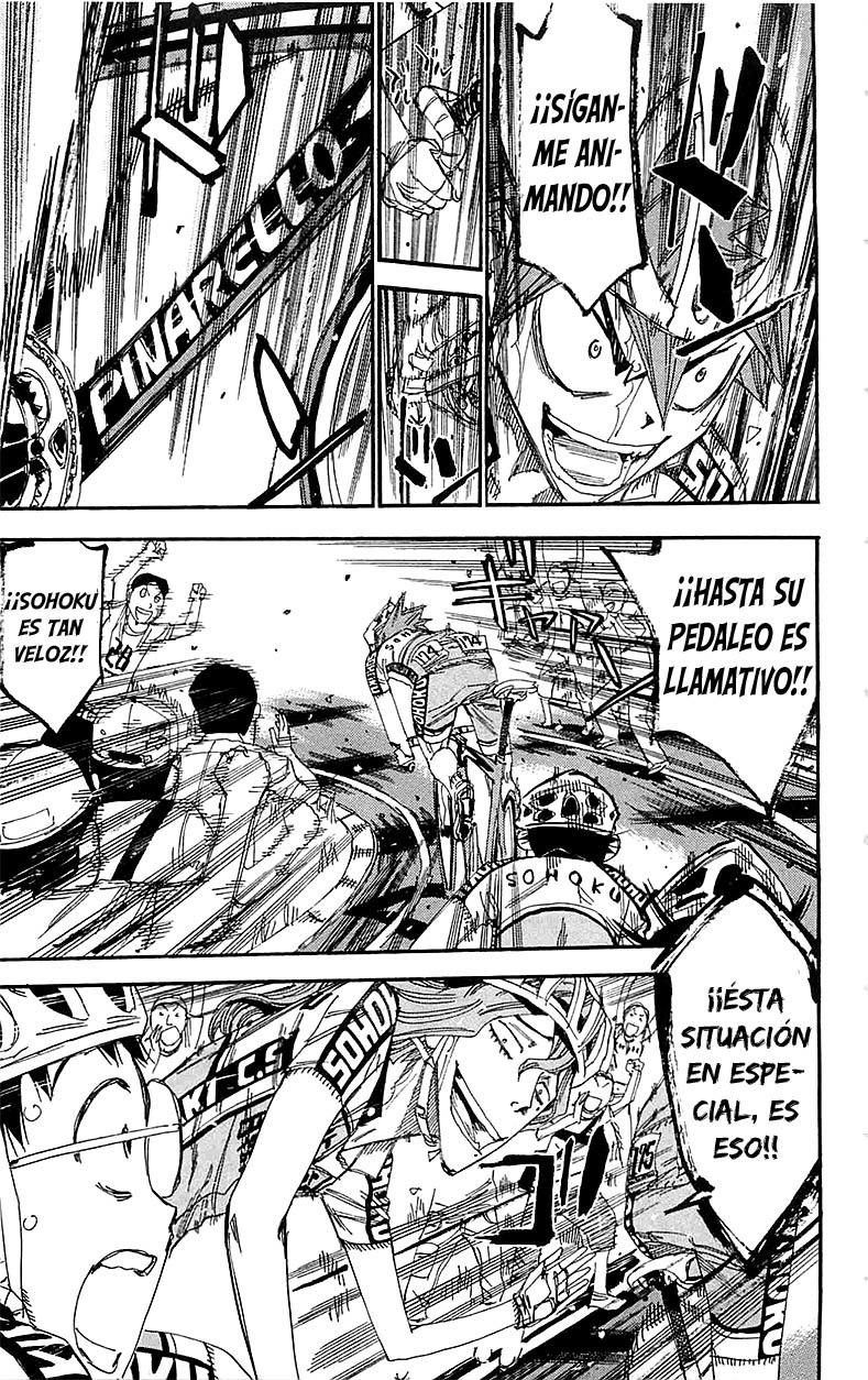 Yowamushi Pedal Capitulo 192: El auténtico valor de Naruko página 8