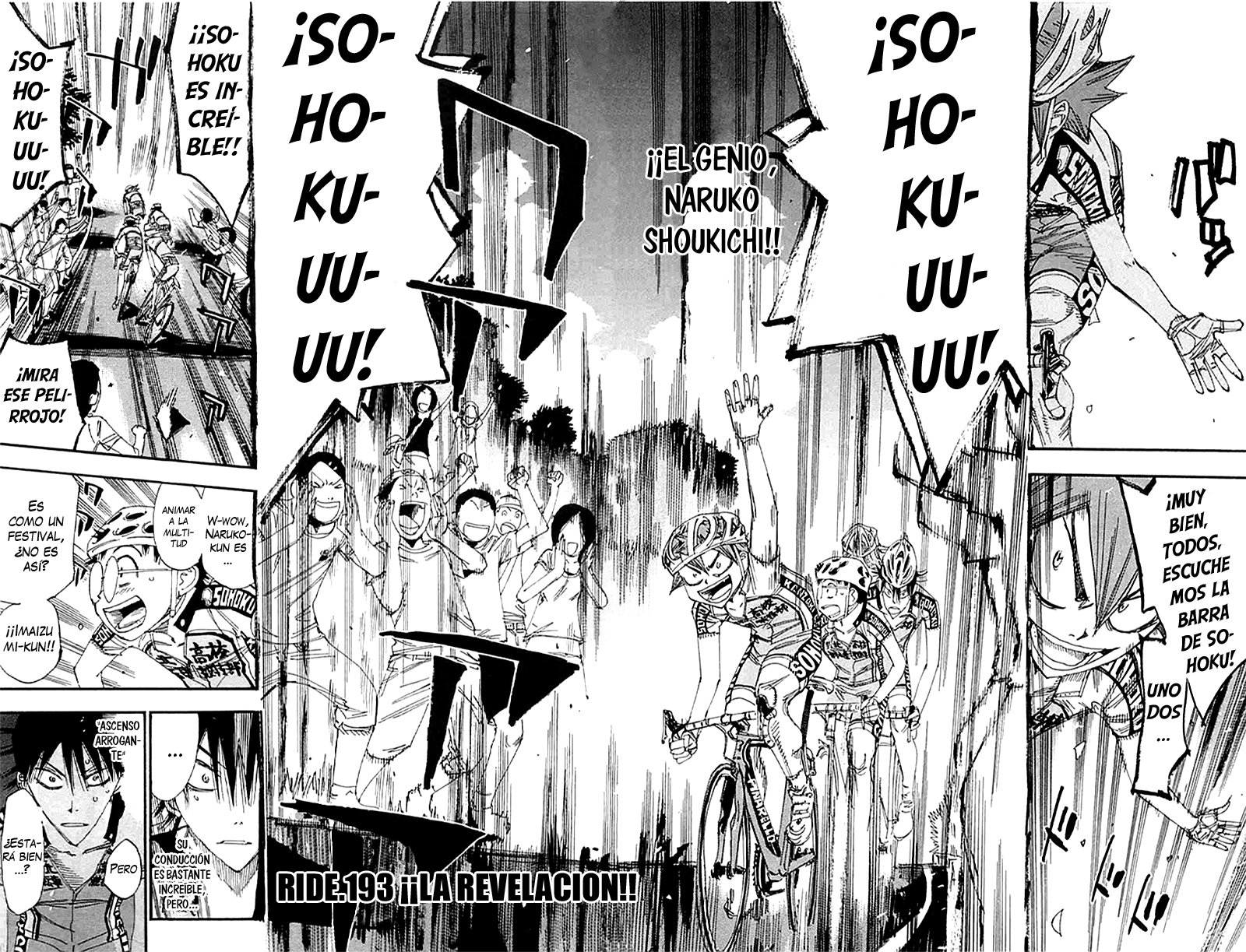 Yowamushi Pedal Capitulo 193: ¡La revelación! página 3
