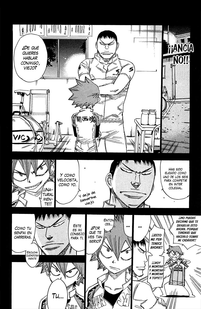 Yowamushi Pedal Capitulo 193: ¡La revelación! página 8