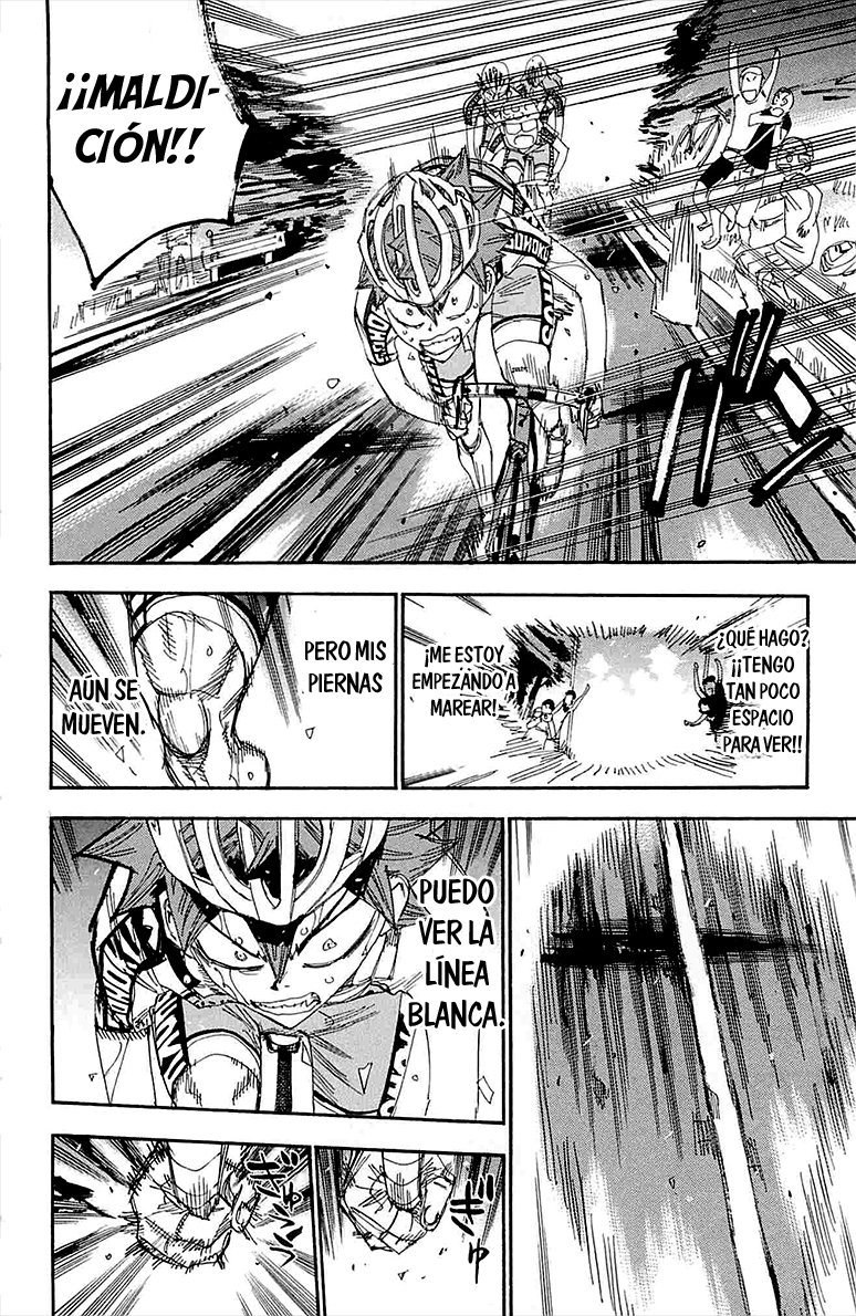 Yowamushi Pedal Capitulo 194: Obstinación página 14