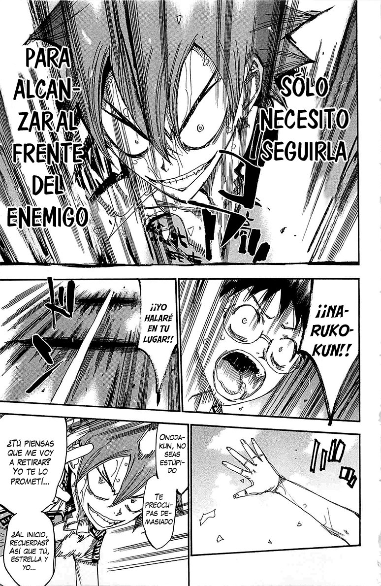 Yowamushi Pedal Capitulo 194: Obstinación página 15